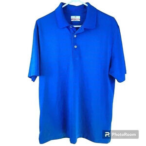 Grand Slam royal blue short sleeve golf shirt